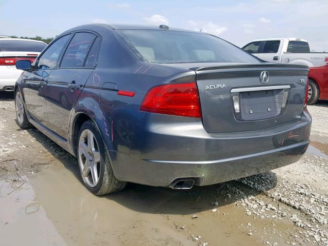 19UUA66286A023363 - 2006 ACURA 3.2TL GRAY photo 3