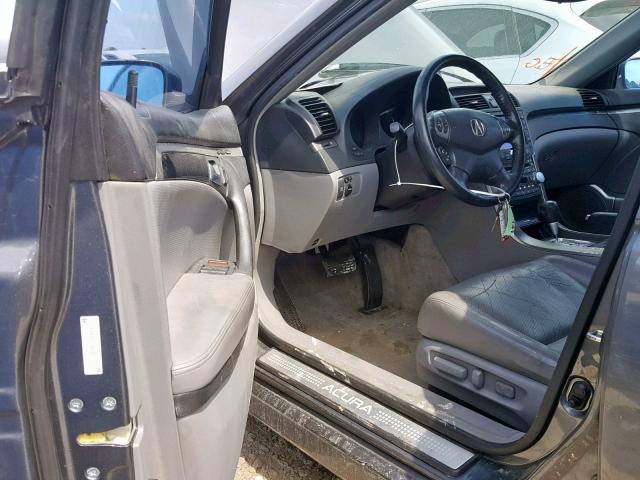 19UUA66286A023363 - 2006 ACURA 3.2TL GRAY photo 9