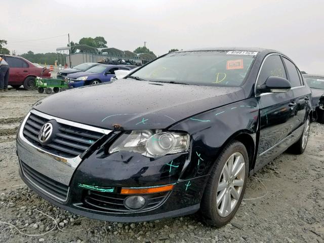 WVWJK7ANXAE096905 - 2010 VOLKSWAGEN PASSAT KOM BLACK photo 2