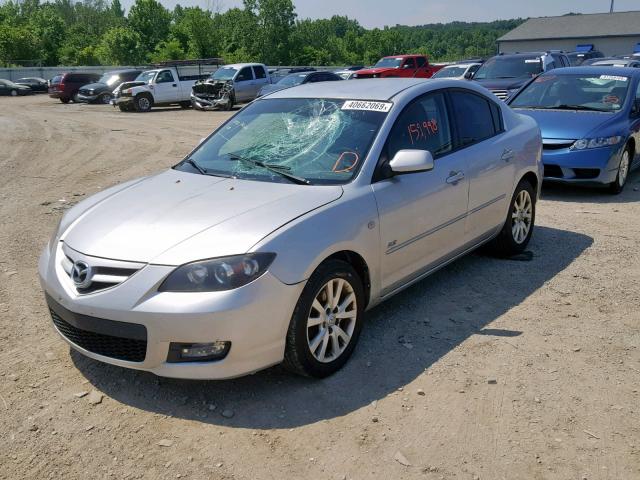 JM1BK323971611838 - 2007 MAZDA 3 S SILVER photo 2