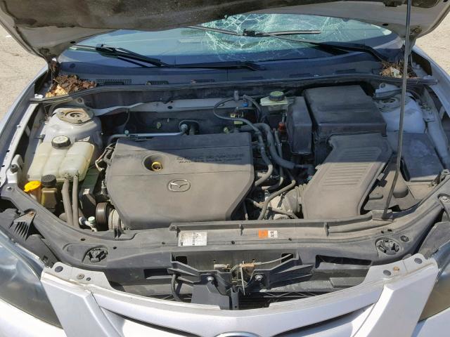 JM1BK323971611838 - 2007 MAZDA 3 S SILVER photo 7