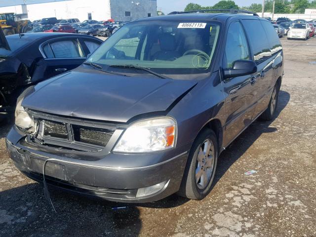 2FMZA52216BA16338 - 2006 FORD FREESTAR S GRAY photo 2