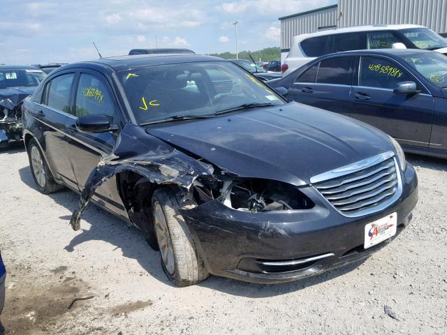 1C3BC1FGXBN512790 - 2011 CHRYSLER 200 TOURIN BLACK photo 1