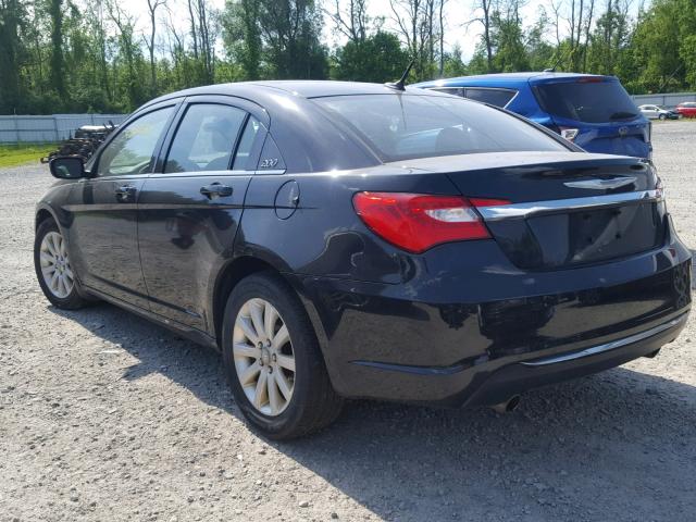 1C3BC1FGXBN512790 - 2011 CHRYSLER 200 TOURIN BLACK photo 3