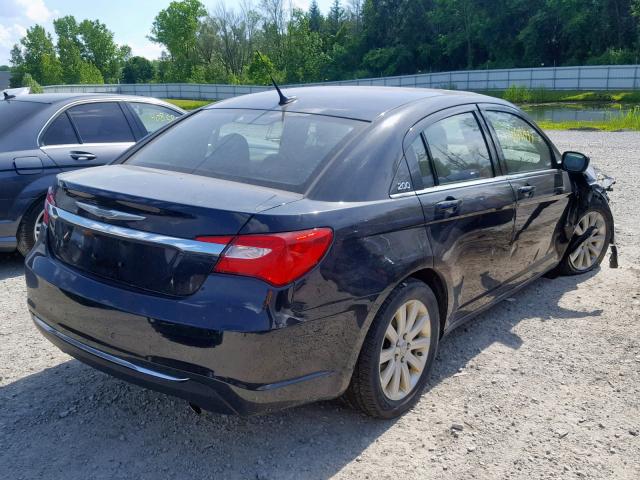 1C3BC1FGXBN512790 - 2011 CHRYSLER 200 TOURIN BLACK photo 4