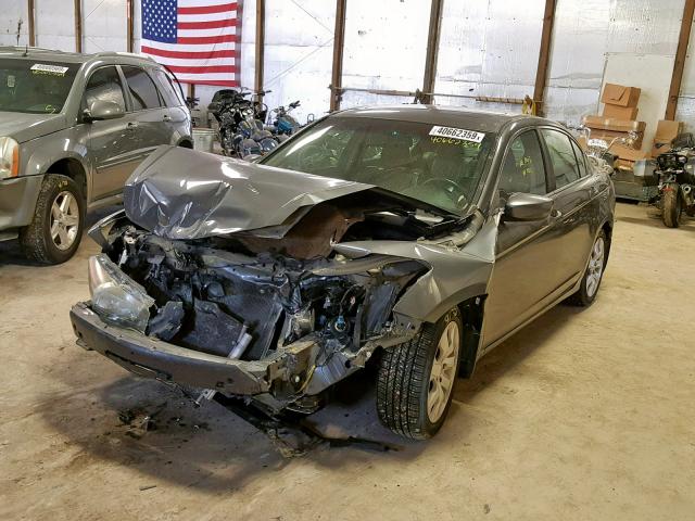 1HGCP268X9A027698 - 2009 HONDA ACCORD EXL GRAY photo 2