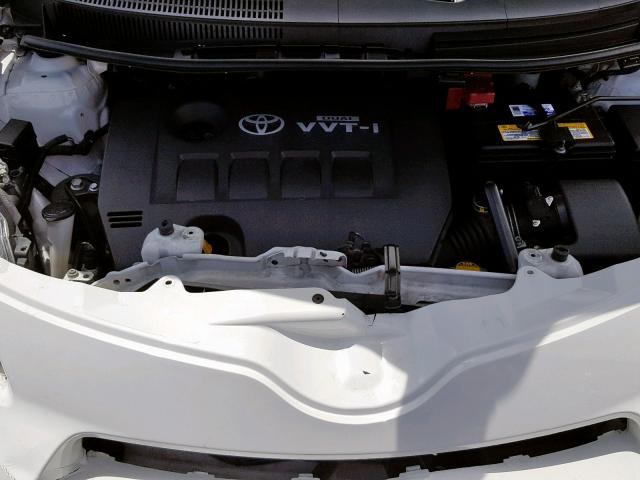 JTKKU10478J005278 - 2008 TOYOTA SCION XD WHITE photo 7