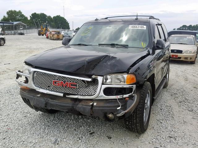 1GKEK63U63J300257 - 2003 GMC YUKON DENA BLACK photo 2