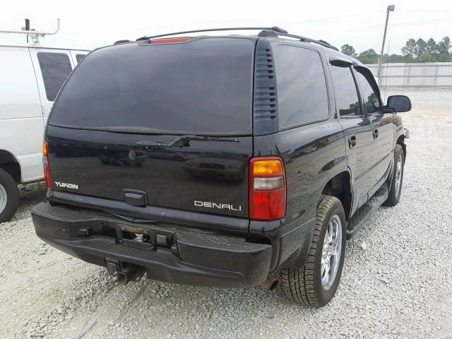 1GKEK63U63J300257 - 2003 GMC YUKON DENA BLACK photo 4