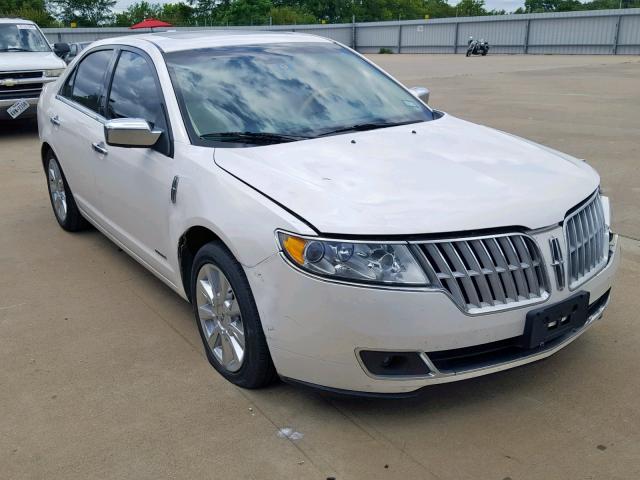 3LNDL2L32BR776400 - 2011 LINCOLN MKZ HYBRID WHITE photo 1