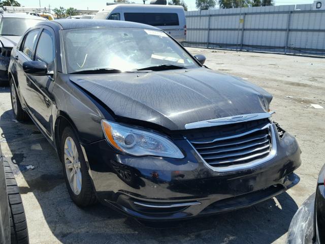 1C3CCBBG2DN678143 - 2013 CHRYSLER 200 TOURIN BLACK photo 1