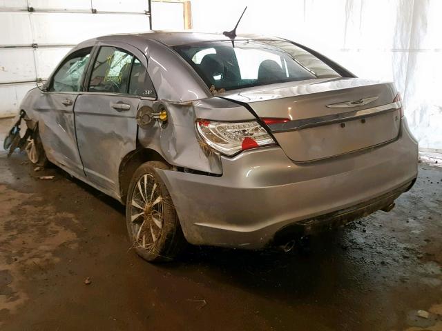 1C3CCBBG3EN120545 - 2014 CHRYSLER 200 TOURIN GRAY photo 3