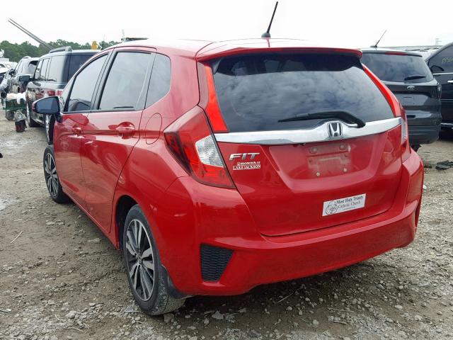 JHMGK5H73GX035803 - 2016 HONDA FIT EX RED photo 3