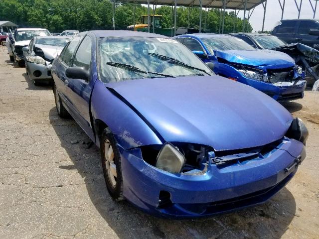 1G1JF52F547268453 - 2004 CHEVROLET CAVALIER L BLUE photo 1