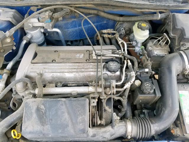 1G1JF52F547268453 - 2004 CHEVROLET CAVALIER L BLUE photo 7