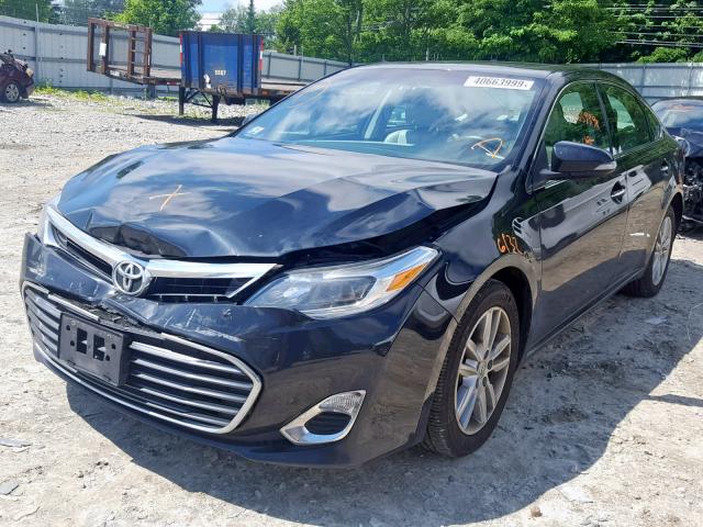 4T1BK1EB6EU111523 - 2014 TOYOTA AVALON BAS BLACK photo 2