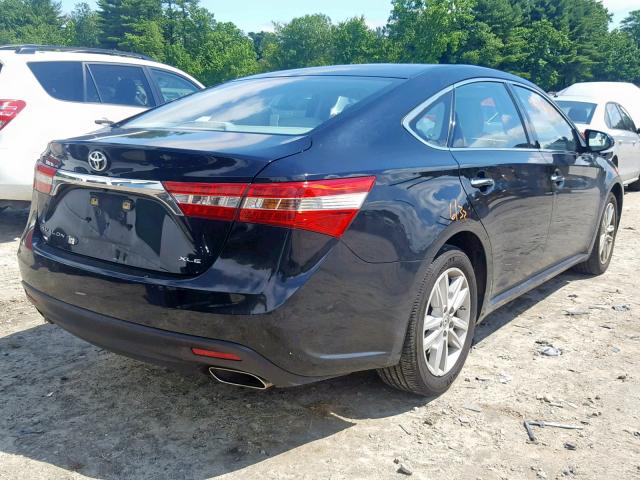 4T1BK1EB6EU111523 - 2014 TOYOTA AVALON BAS BLACK photo 4