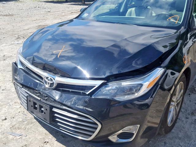 4T1BK1EB6EU111523 - 2014 TOYOTA AVALON BAS BLACK photo 9