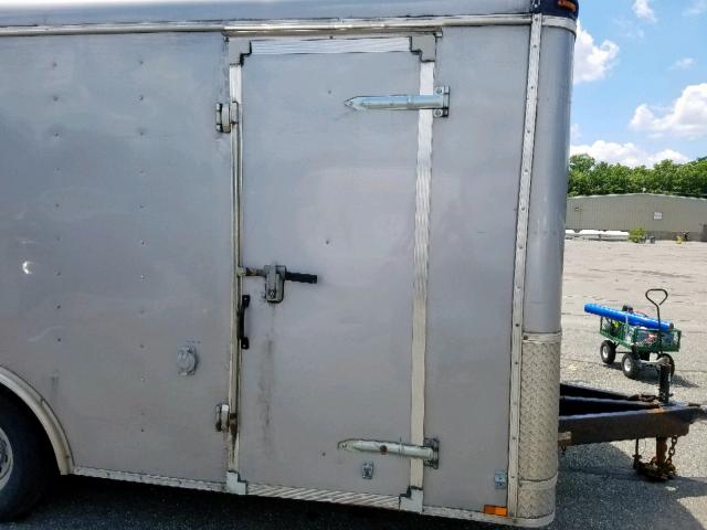 5HABE1628JN061100 - 2018 CARGO TRAILER SILVER photo 5