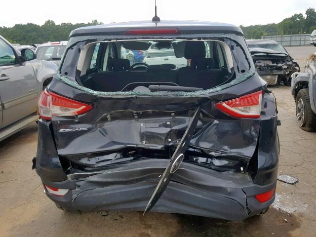 1FMCU0F70DUD48204 - 2013 FORD ESCAPE S BLACK photo 9