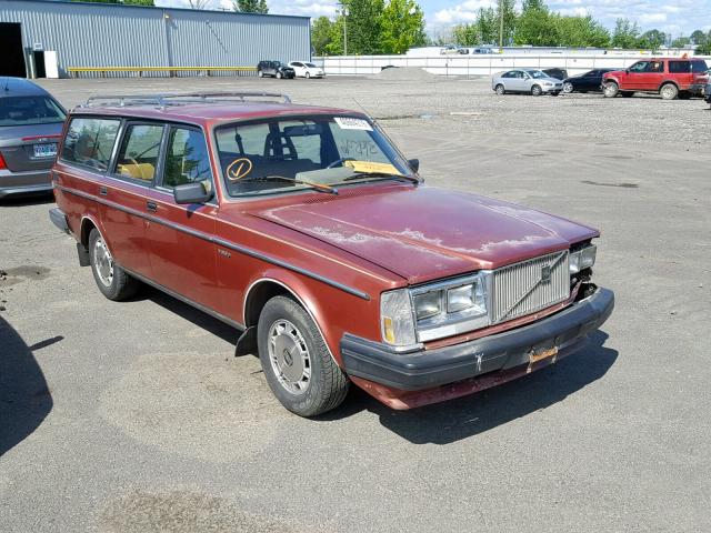 YV1AX885XF1649610 - 1985 VOLVO 245 DL BURGUNDY photo 1