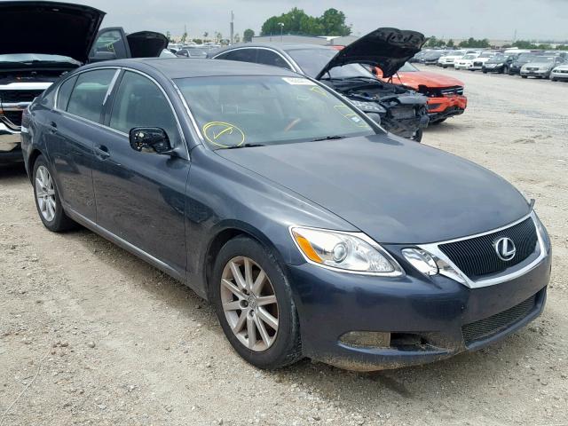 JTHBH96S765035093 - 2006 LEXUS GS 300 GRAY photo 1