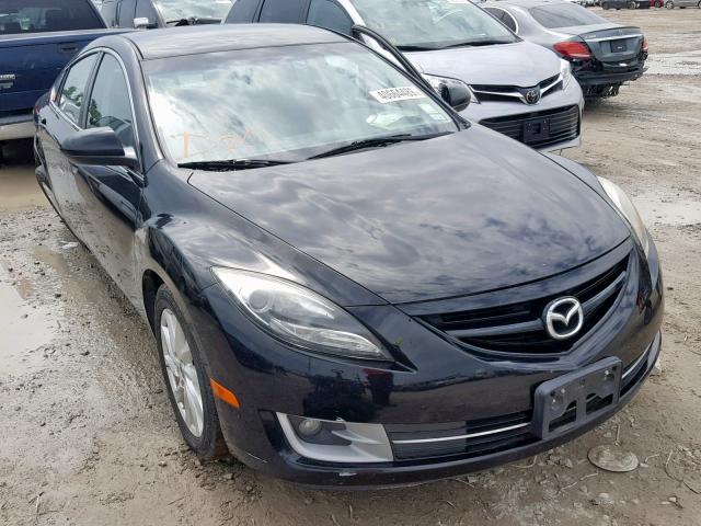 1YVHZ8DH1C5M22769 - 2012 MAZDA 6 I BLACK photo 1