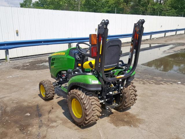 1LV1025REJJ173751 - 2018 JOHN DEERE MOWER GREEN photo 3