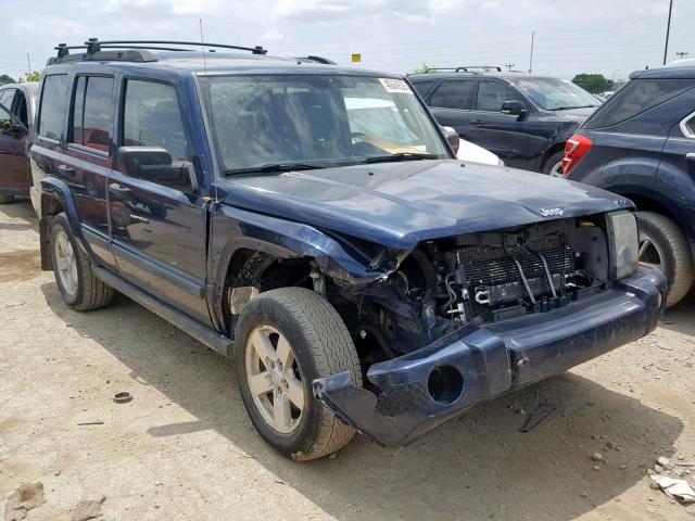 1J8HG48N06C105370 - 2006 JEEP COMMANDER 蓝色 照片 1