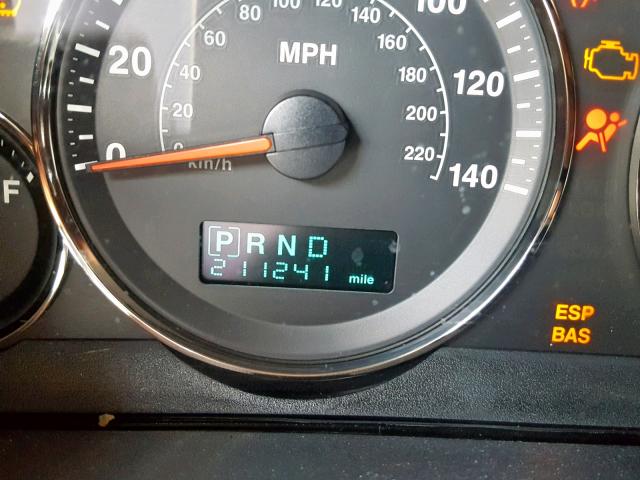 1J8HG48N06C105370 - 2006 JEEP COMMANDER 蓝色 照片 8