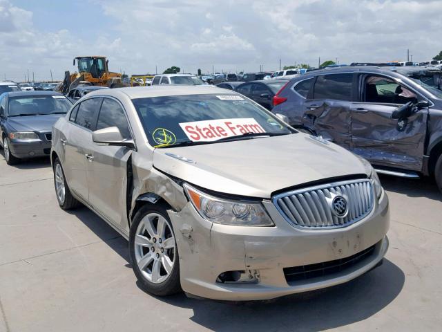 1G4GC5EGXAF278469 - 2010 BUICK LACROSSE C GOLD photo 1