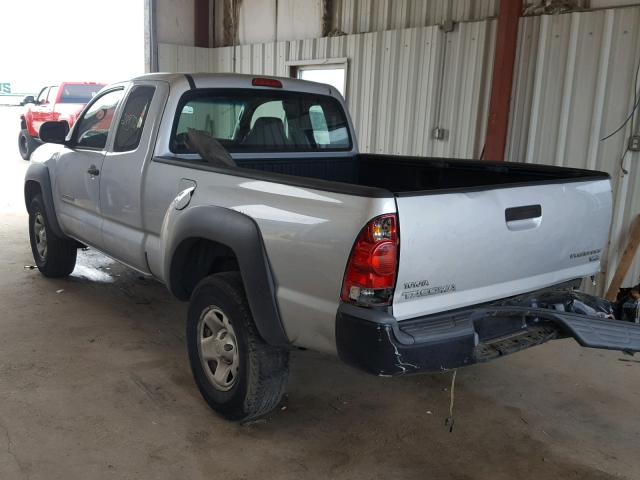 5TETU62N06Z271856 - 2006 TOYOTA TACOMA PRE SILVER photo 3