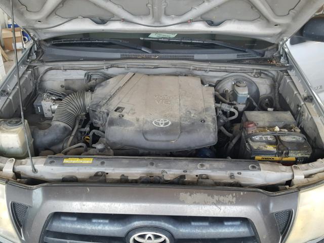 5TETU62N06Z271856 - 2006 TOYOTA TACOMA PRE SILVER photo 7