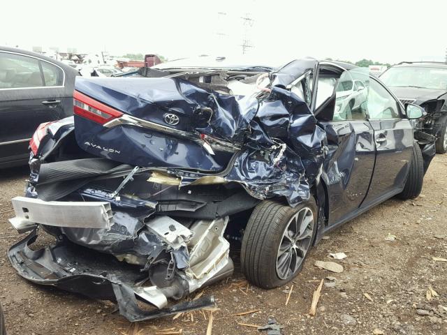 4T1BK1EB1JU278687 - 2018 TOYOTA AVALON XLE BLUE photo 4