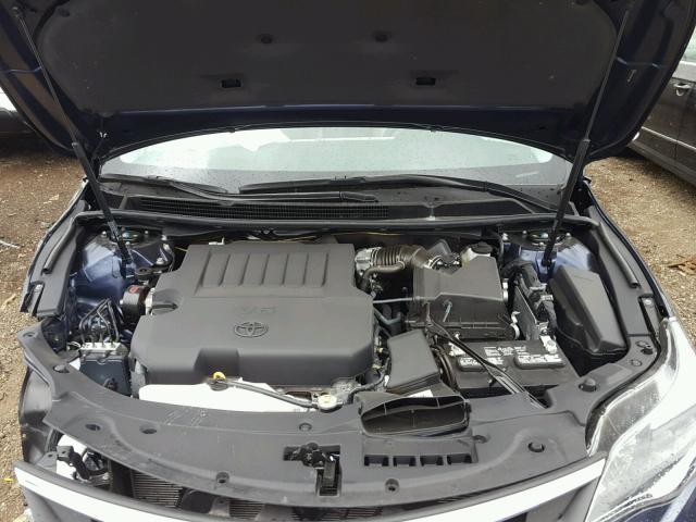 4T1BK1EB1JU278687 - 2018 TOYOTA AVALON XLE BLUE photo 7