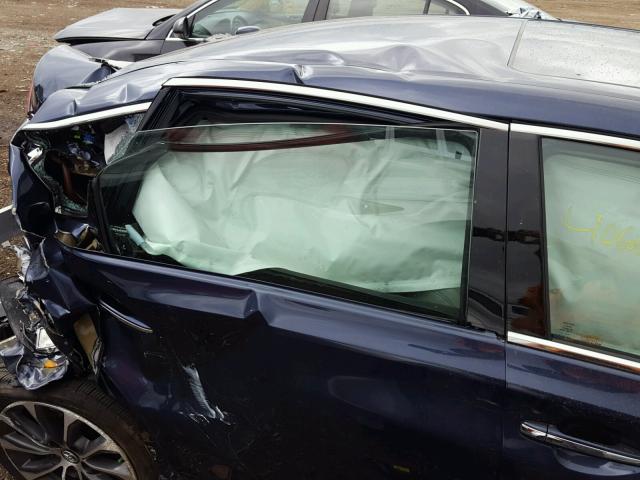 4T1BK1EB1JU278687 - 2018 TOYOTA AVALON XLE BLUE photo 9