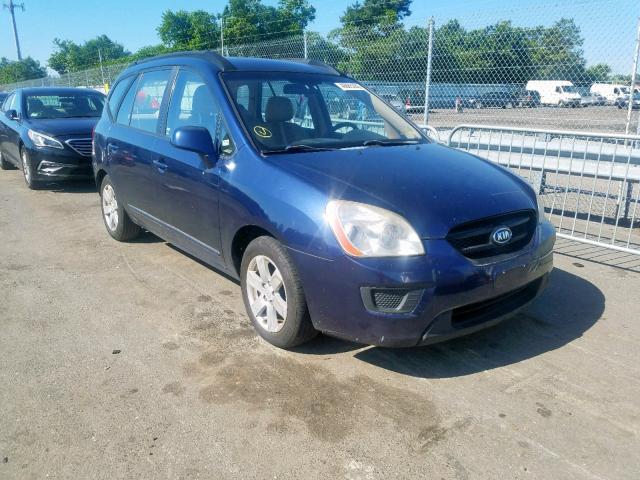 KNAFG526187138411 - 2008 KIA RONDO LX BLUE photo 1