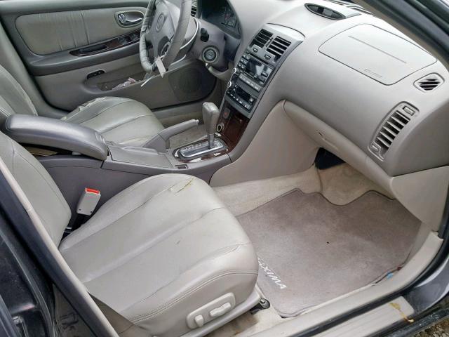 JN1CA31D71T612471 - 2001 NISSAN MAXIMA GXE GRAY photo 5