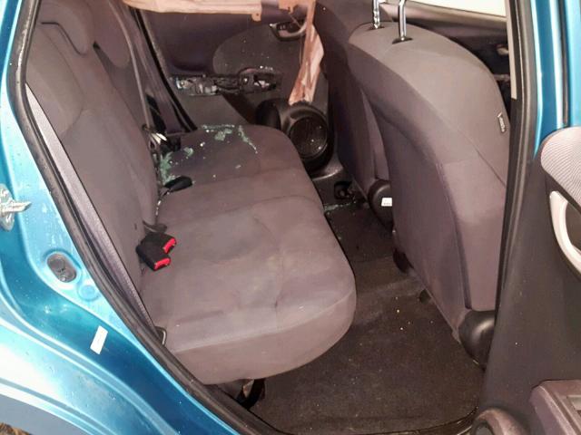 LUCGE8H51D3007358 - 2013 HONDA FIT LX BLUE photo 6