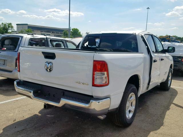 1C6SRFGT1KN526068 - 2019 RAM 1500 TRADE WHITE photo 4