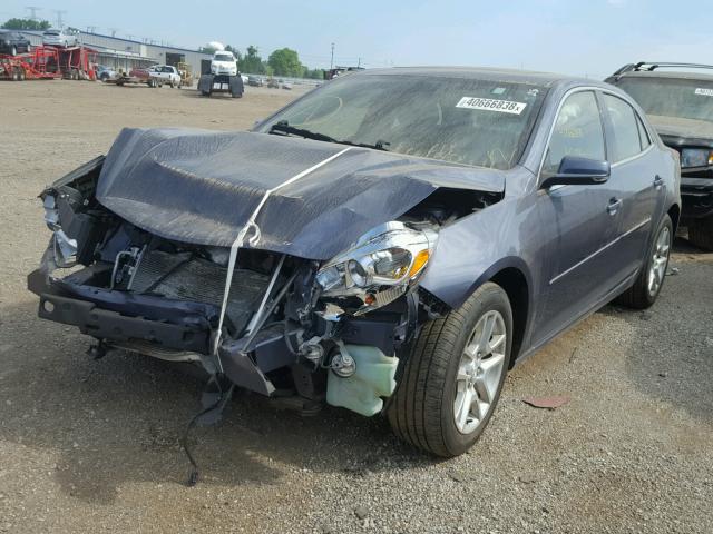 1G11C5SA7DF301195 - 2013 CHEVROLET MALIBU 1LT BLUE photo 2