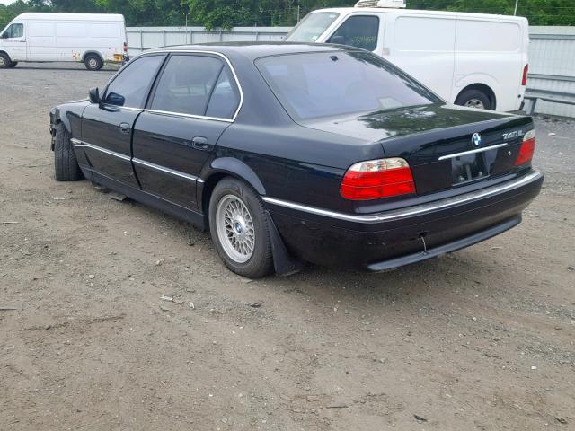 NY61807 - 1997 BMW 740 BLACK photo 3