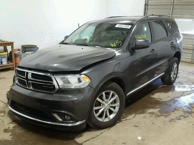 1C4RDJAG4HC791043 - 2017 DODGE DURANGO SX GRAY photo 2