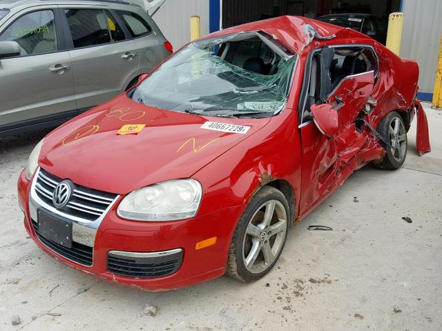 3VWRG71K97M100467 - 2007 VOLKSWAGEN JETTA 2.5 RED photo 2