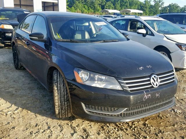 1VWAP7A37DC136967 - 2013 VOLKSWAGEN PASSAT S BLACK photo 1