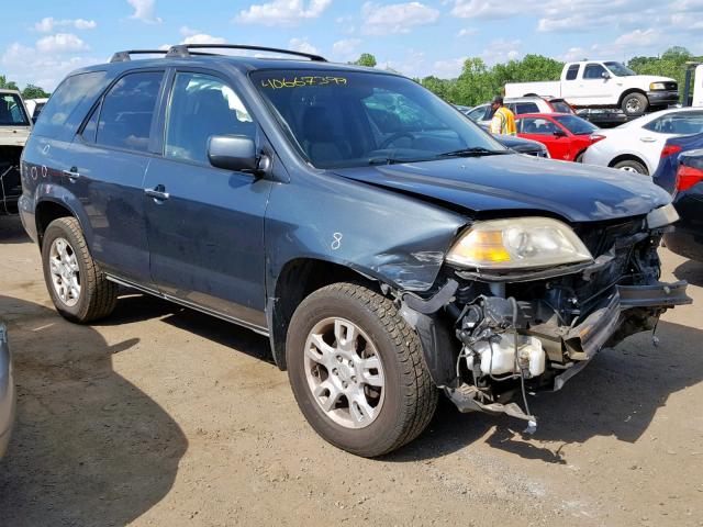 2HNYD18796H524342 - 2006 ACURA MDX TOURIN GREEN photo 1