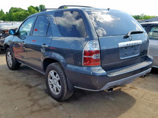 2HNYD18796H524342 - 2006 ACURA MDX TOURIN GREEN photo 3