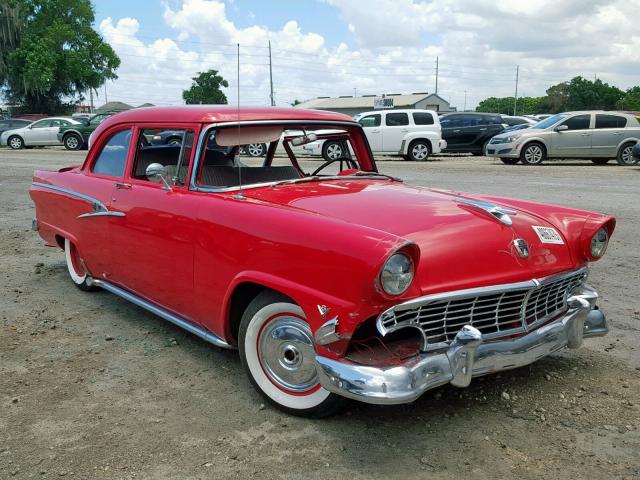 M6AV100110 - 1956 FORD FAIRLANE RED photo 1