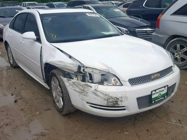 2G1WB5E38F1128772 - 2015 CHEVROLET IMPALA LIM WHITE photo 1