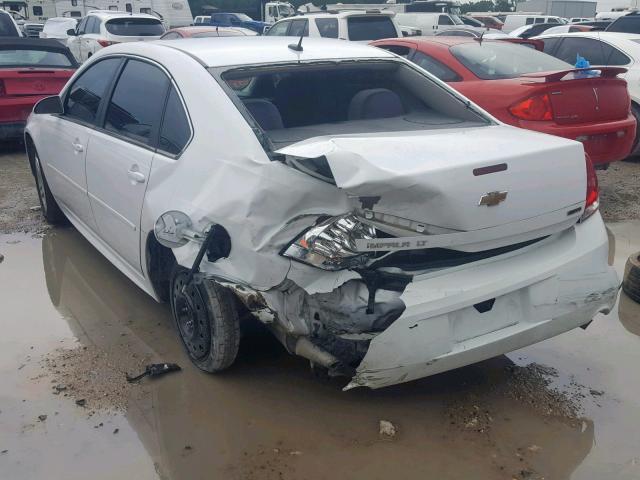 2G1WB5E38F1128772 - 2015 CHEVROLET IMPALA LIM WHITE photo 3